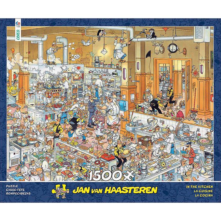 Ceaco - The Kitchen 1500 Piece Puzzle by Jan Van Haasteren