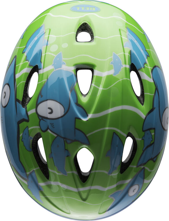 Bell Infant Sprout Bike Helmet Blue Green Fish Fits head sizes 47