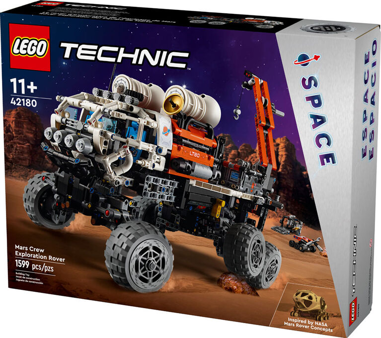 Ensemble LEGO Technic Le rover d'exploration de l'équipage de Mars 42180