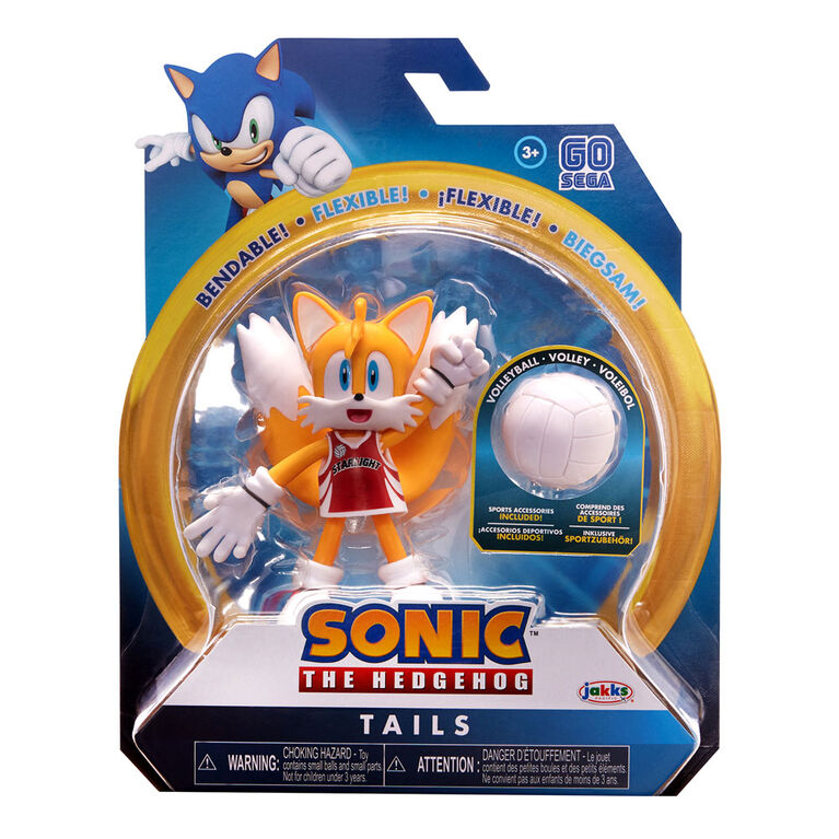SONIC - 4" Tails with Volleyball