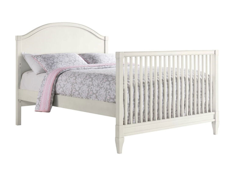 Lit de bébé convertible 4 en 1 Oxford Baby Elizabeth Vintage de couleur blanche - Notre exclusivité