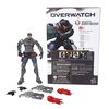 Overwatch Ultimates Series - Figurine articulée de collection Faucheur modèle Blackwatch Reyes de 15 cm.