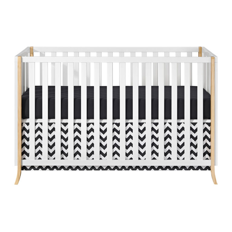 Arlie Lit Bebe 4En1 Blanc/Naturel - Notre exclusivité