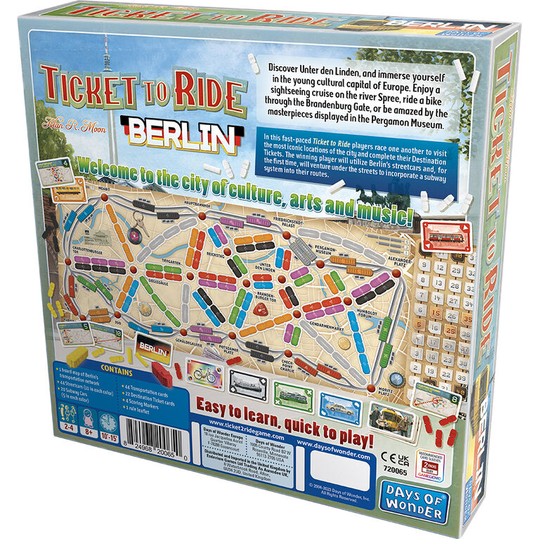Days Of Wonder - Ticket To Ride - Express - Berlin - English