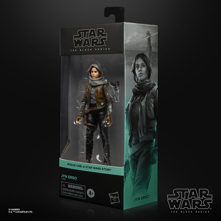 Star Wars The Black Series, Jyn Erso, figurine de collection de 15 cm, Rogue One : Une histoire de Star Wars