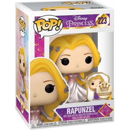 Funko POP Disney UltPrincess Rapunzel w pin R Exclusive Toys