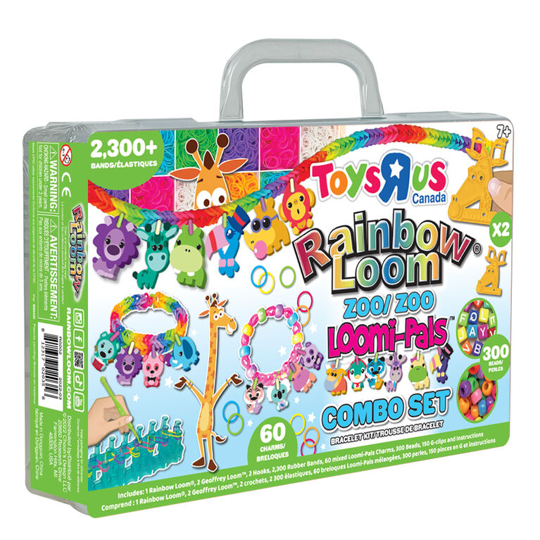 Rainbow Loom Loomi-Pals Combo avec Geoffrey - Notre exclusivité
