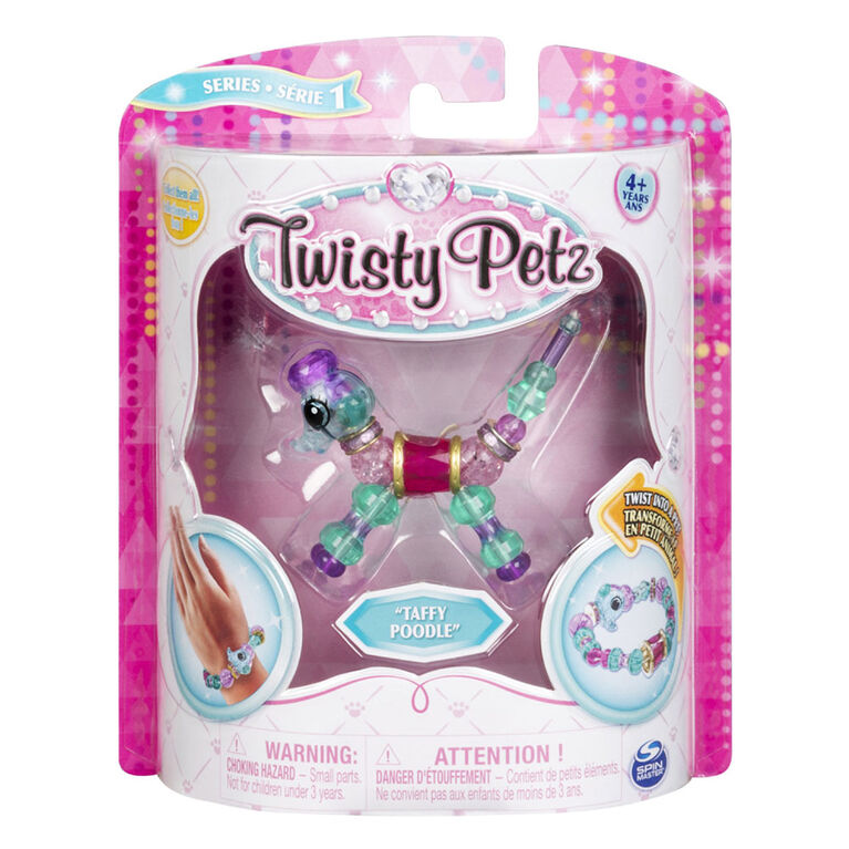 Twisty Petz - Bracelet pour enfants Taffy Poodle