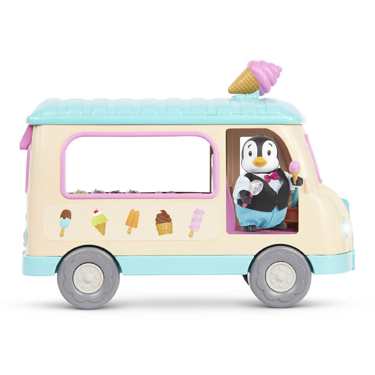 Li'l Woodzeez Scoops Ice Cream Truck Playset