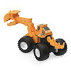Monster Jam, Official Dugg Dirt Squad Excavator Monster Truck with Moving Parts, 1:64 Scale Die-Cast Vehicle
