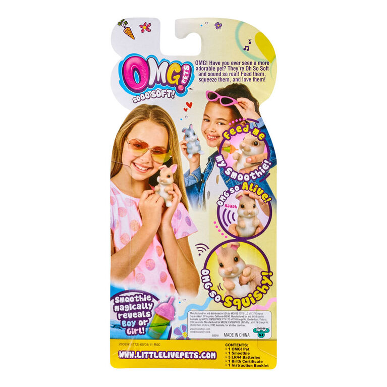 Little Live OMG Pets Bunny Brown Toys R Us Canada