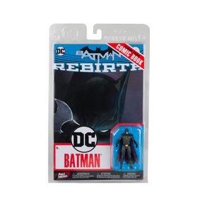 McFarlane Toys - DC Direct Page Punchers - Figurine 3" avec Comic Vague 3 - Batman (Rebirth)