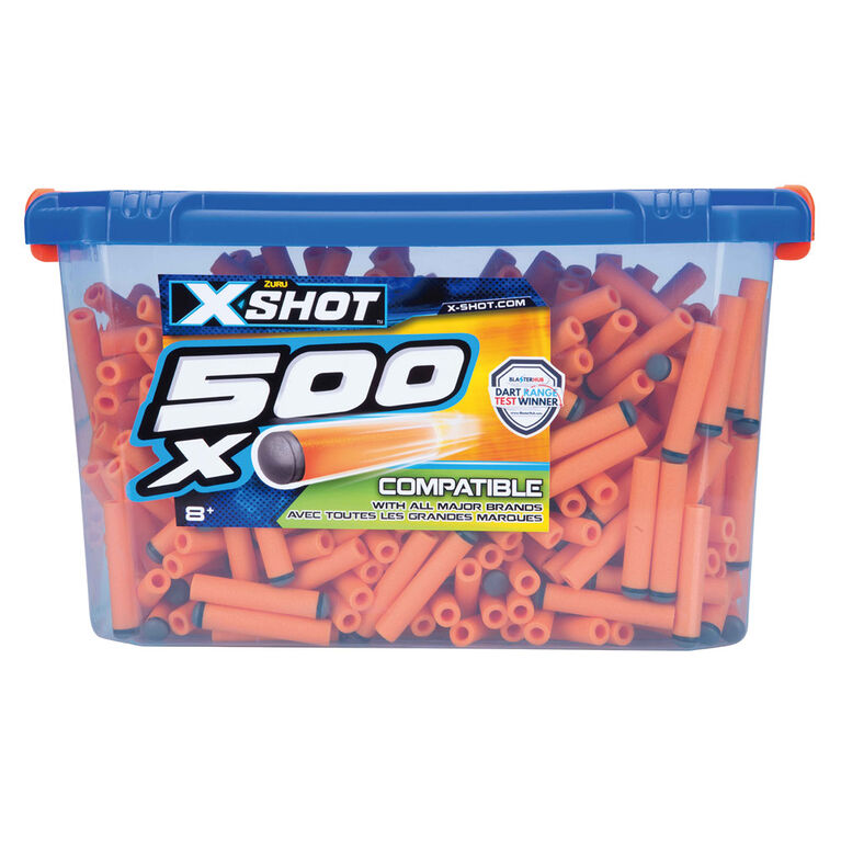 500 fléchettes en mousse X-Shot Excel