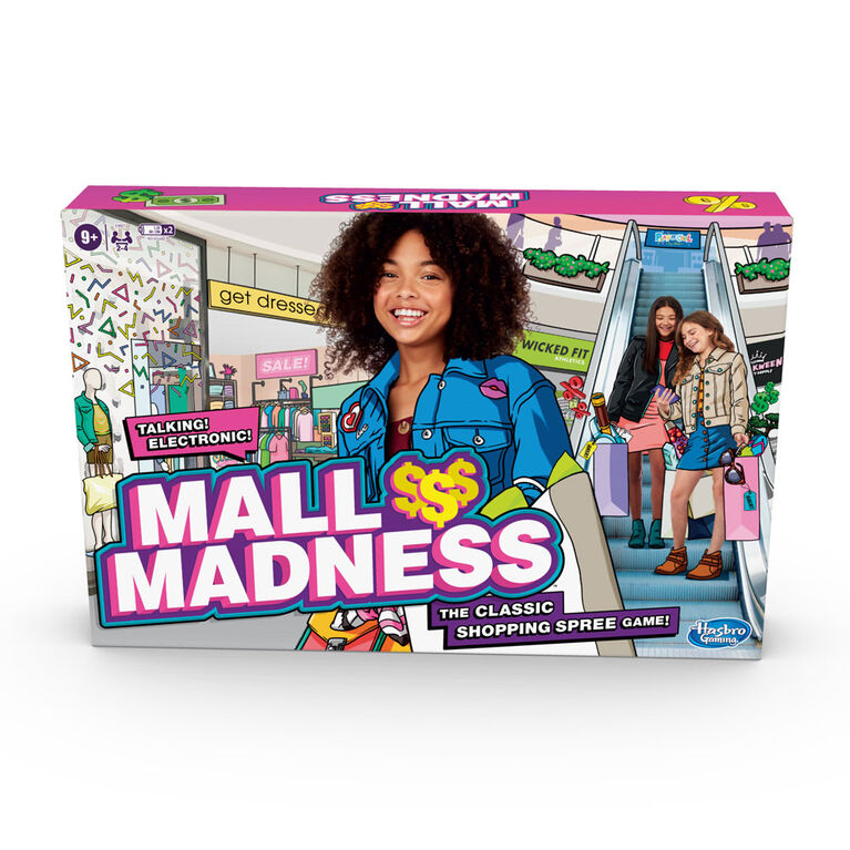 Mall Madness Game, Talking Electronic Shopping Spree Board Game - English Edition - R Exclusive