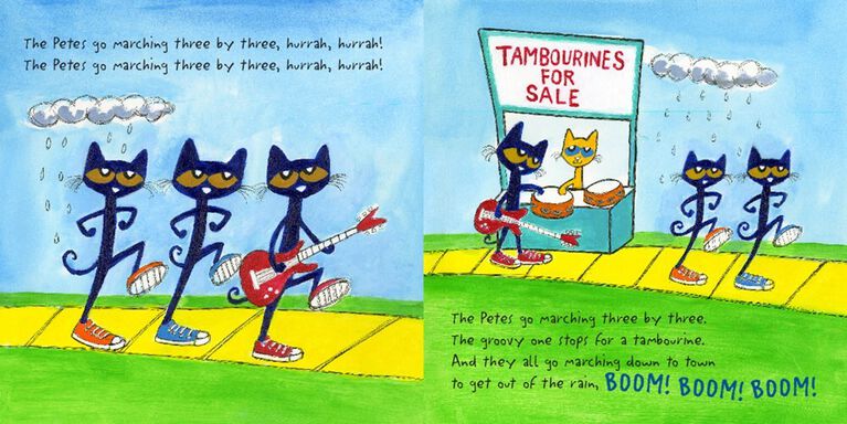Pete the Cat: The Petes Go Marching - English Edition
