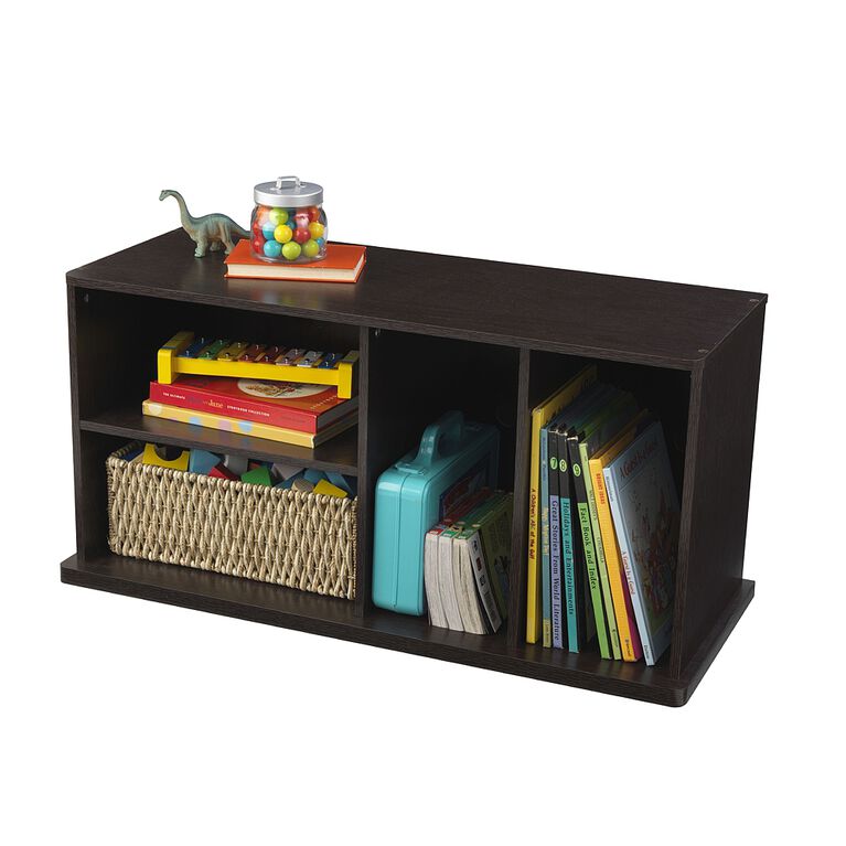 KidKraft Espresso Storage Unit With Shelves