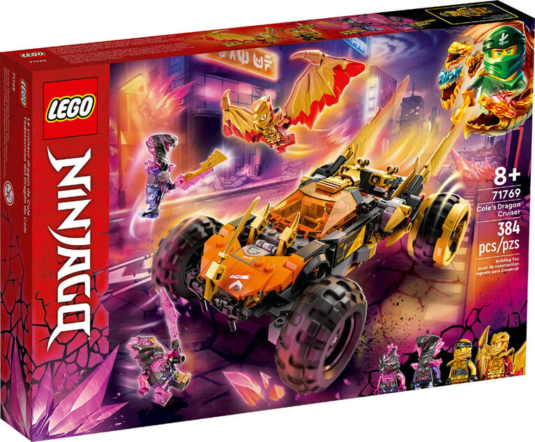 LEGO NINJAGO Le croiseur dragon de Cole71769 Ensemble de construction (384 pièces)