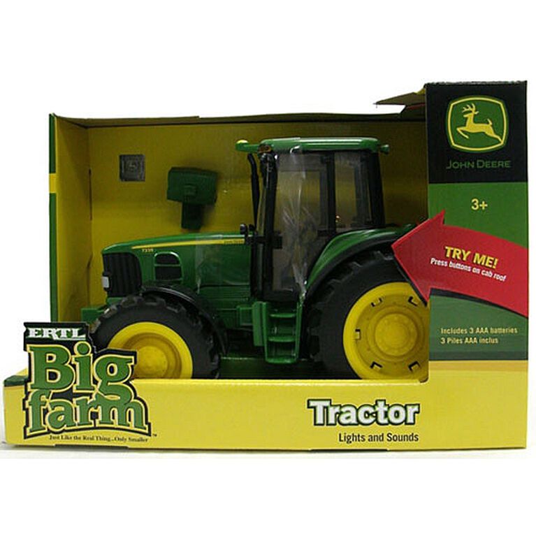 John Deere Tracteur Sons Et Lumieres Big Farm 7330 Replique A Une Echelle De 1 16 Toys R Us Canada