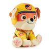 PAW Patrol Jungle Pups, Rubble 8-Inch Plush, Stuffed Animal Kids Toys