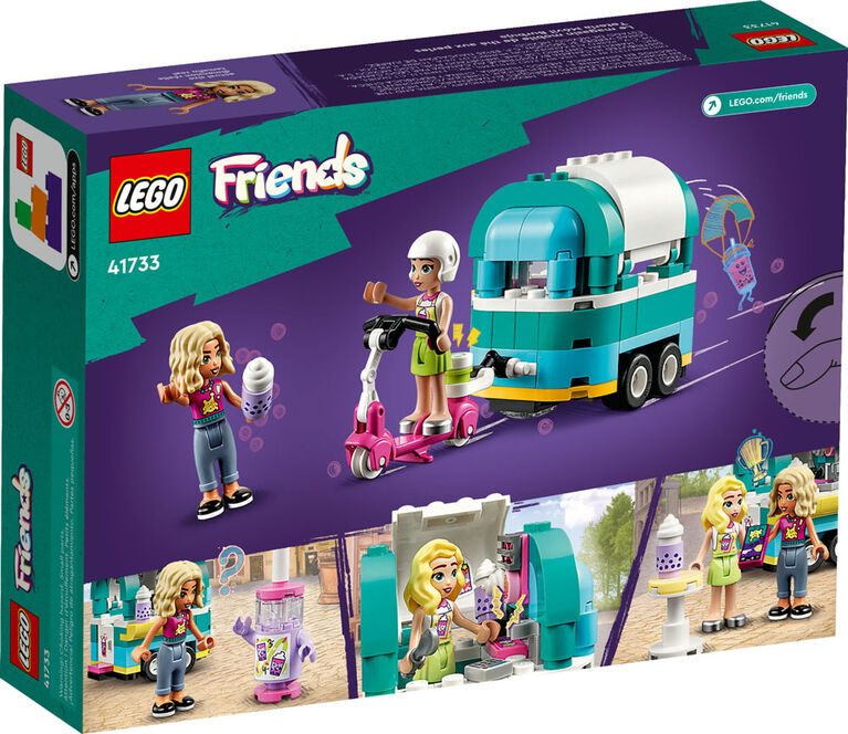 LEGO Friends Mobile Bubble Tea Shop 41733 Building Toy Set (109 Pieces)