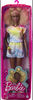 Barbie Fashionistas Doll #180, Tie-dye Romper, Sneakers, Yellow Bracelet