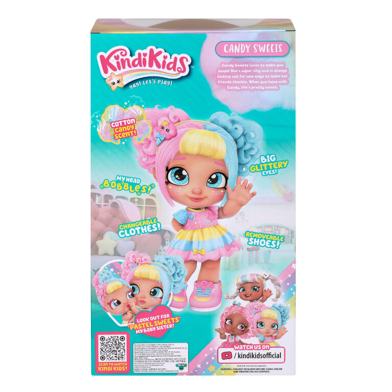 Kindi Kids Big Sister: Candy Sweets Toddler Doll