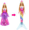 Barbie Dreamtopia 2-in-1 Princess to Mermaid Fashion Transformation Doll 