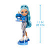 Rainbow High Skyler (Blue) with Slime Kit & Pet - Blue 11" Shimmer Doll