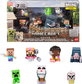 Minecraft Mode MINI Coffret Figurines Coffret Combat Monde Normal