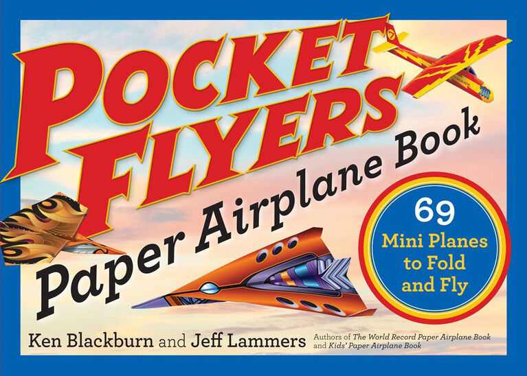 Pocket Flyers Paper Airplane Book - English Edition