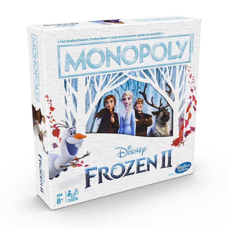 Jeu Monopoly : édition La Reine des neiges 2
