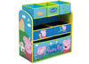 Peppa Pig 6-Bin Toy Organizer