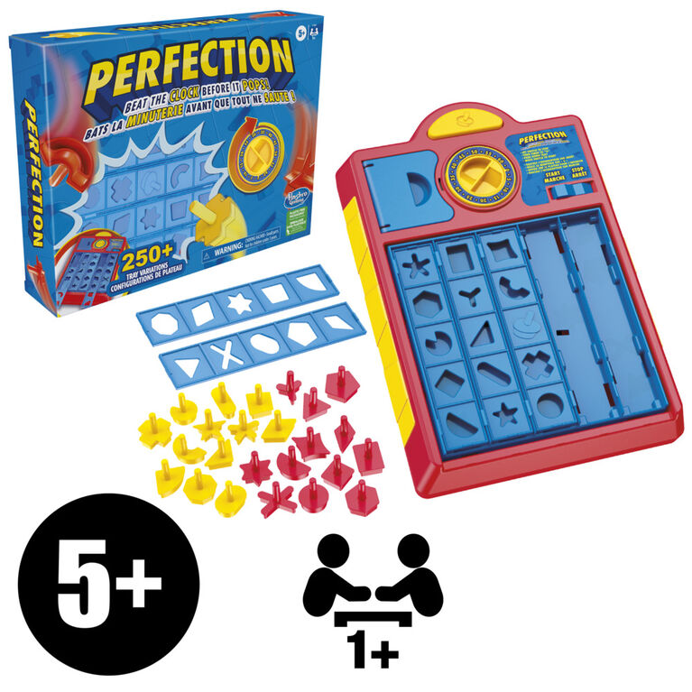 Perfection Game for Kids, Preschool Board Games, Memory Games