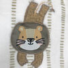 Koala Baby - Lion Taupe Sherpa Applique Blanket