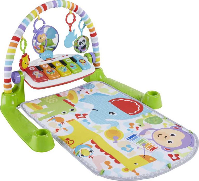 Fisher-Price Deluxe Kick and Play Piano Gym - French Edition