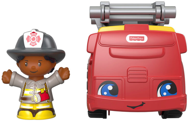 Fisher -Price Little People To The Rescue Fire Truck