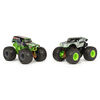 Monster Jam, Official Grave Digger vs. Alien Invasion Color-Changing Die-Cast Monster Trucks, 1:64 Scale