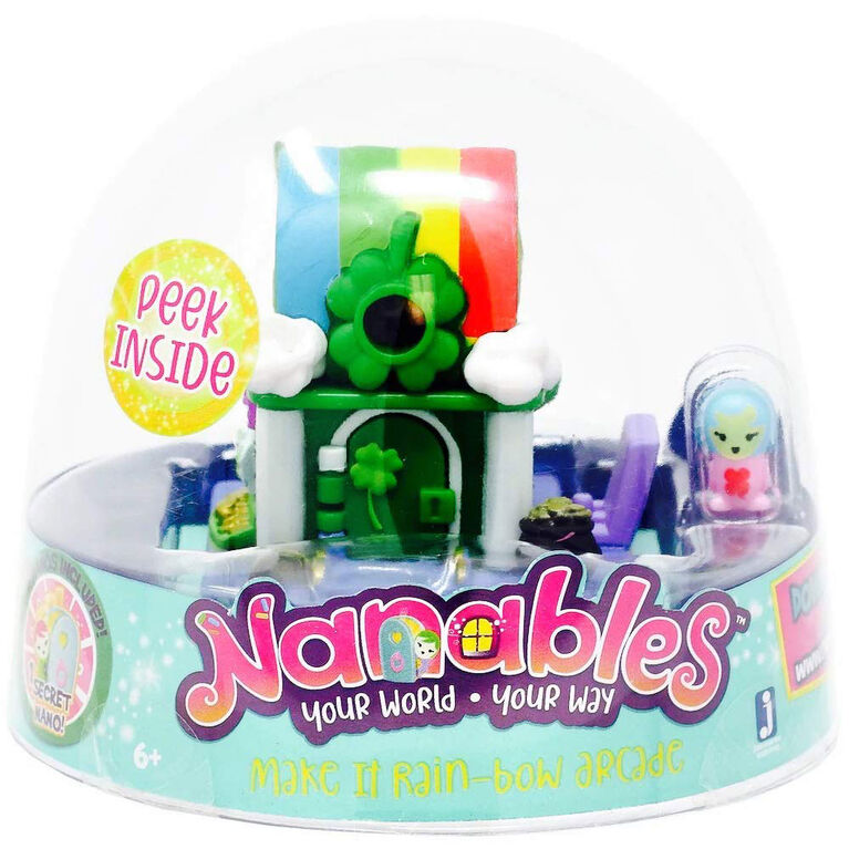 Nanables - Make It Rain-bow Arcade Petite Maison - Édition anglaise