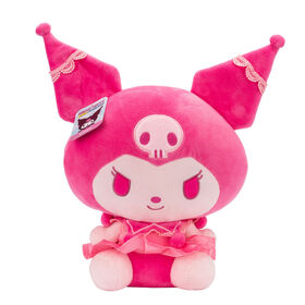 Hello Kitty & Friends 12" Plush: Pink Monochrome - Kuromi