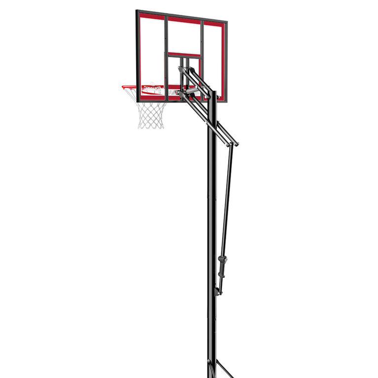 Spalding Hercules Jr. Système de basket-ball portable en polycarbonate de 44 po