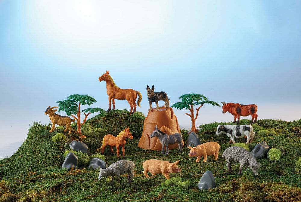Animal planet farm set cheap
