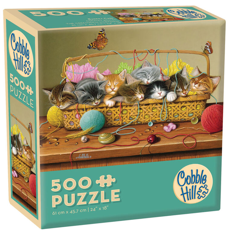 Basket Case 500 Piece Puzzle - English Edition
