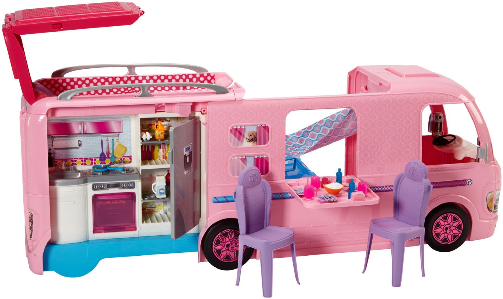 barbie dream camper with pool