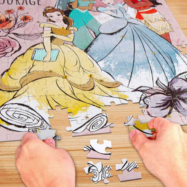 Disney Princess Crystalize It! Diy Puzzle Kit