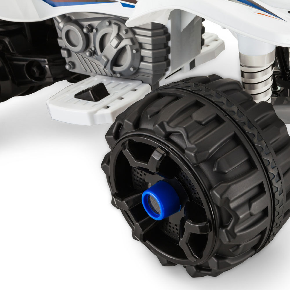 Pacific ATV 12V Powered Ride On White