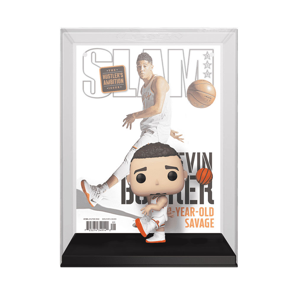 Funko Pop! Magazine Covers NBA: Phoenix Suns - Devin Booker (Slam) Vinyl Figure - English Edition