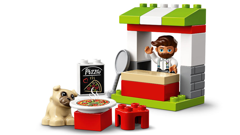 duplo pizza stand