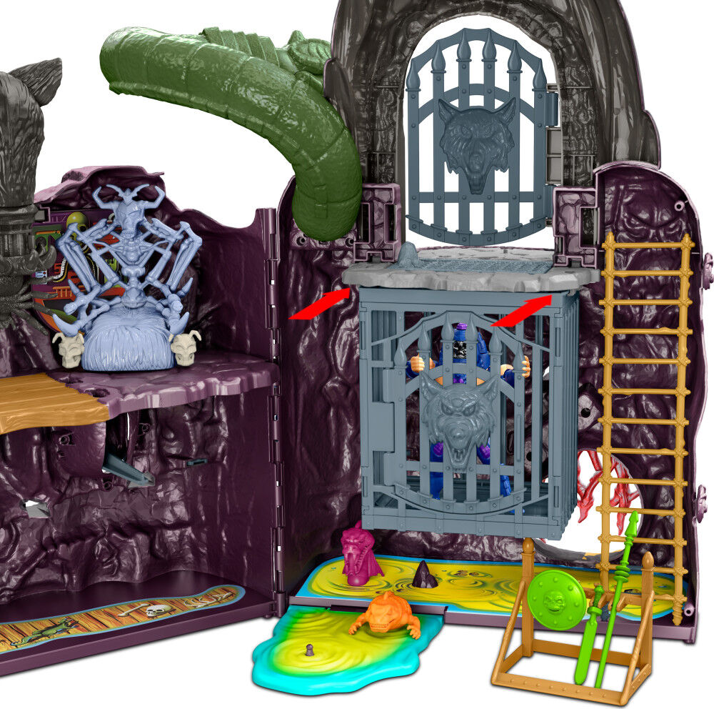 Masters of the Universe Origins Playset Snake Mountain with 2 Figures