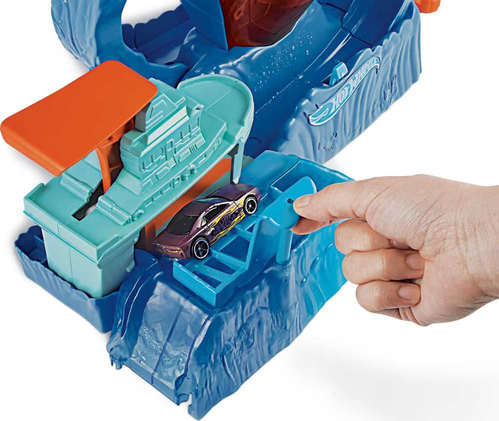hot wheels robo shark frenzy playset