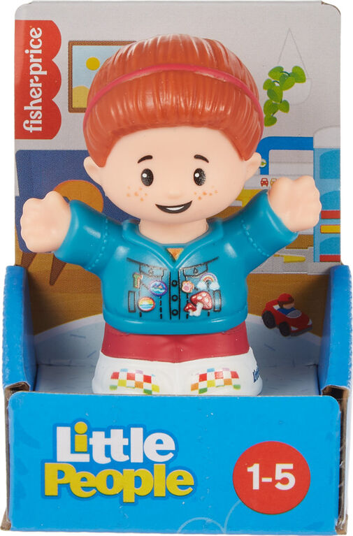 Fisher-Price Little People Girl in Jean Jacket Figure for Toddlers & Preschool Kids